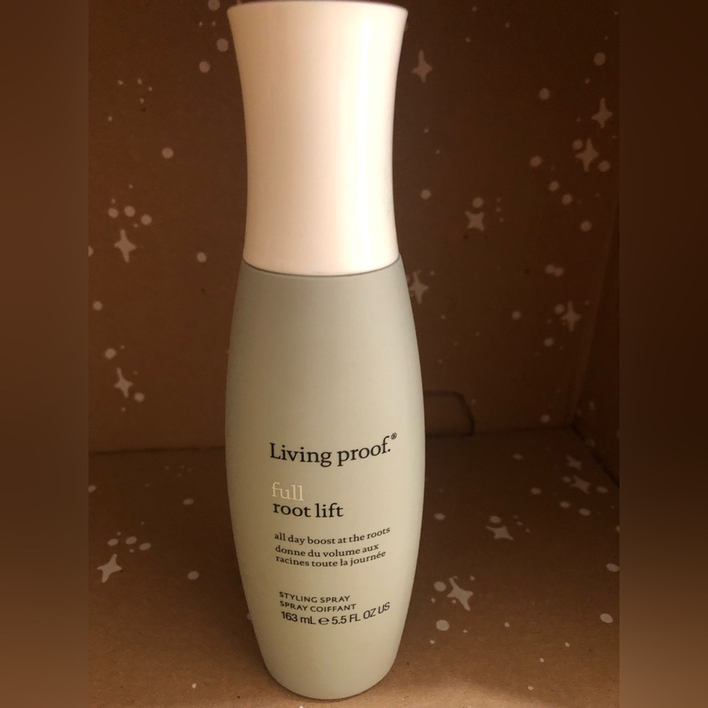Living Proof full root lifting styling spray.